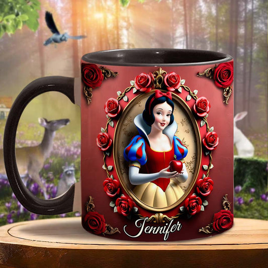 Beautiful Princess - Personalized Mouse Accent Mug