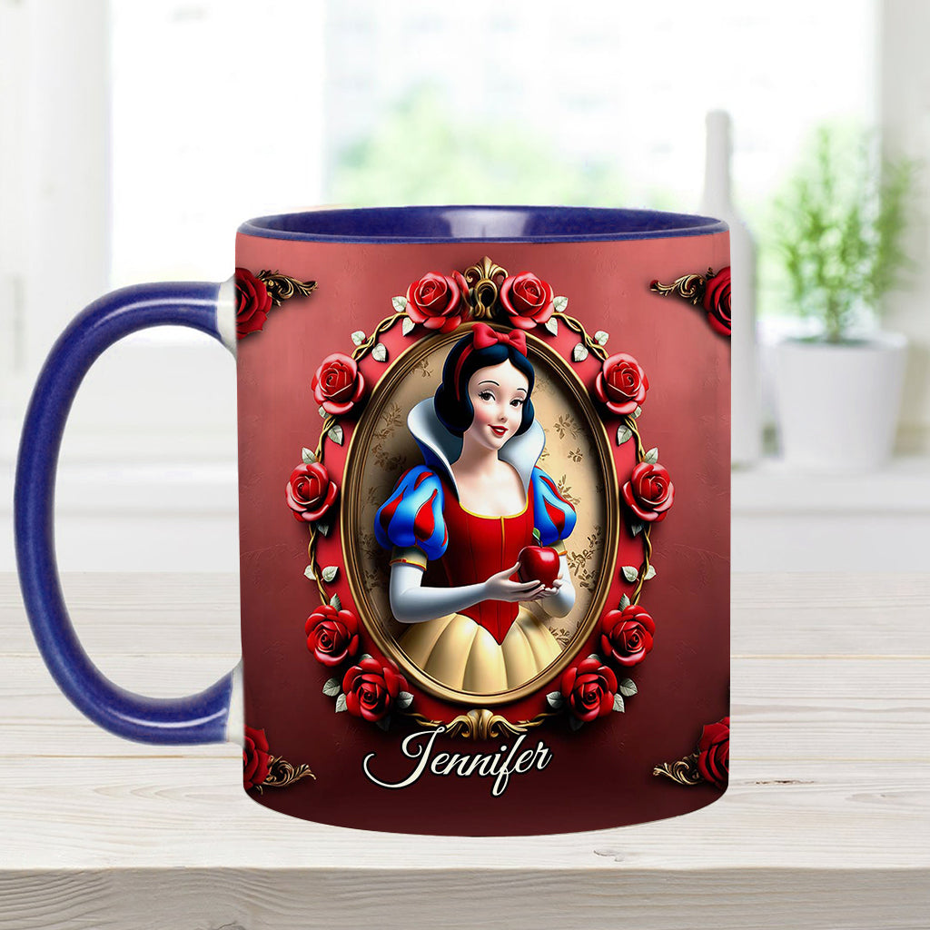 Beautiful Princess - Personalized Mouse Accent Mug