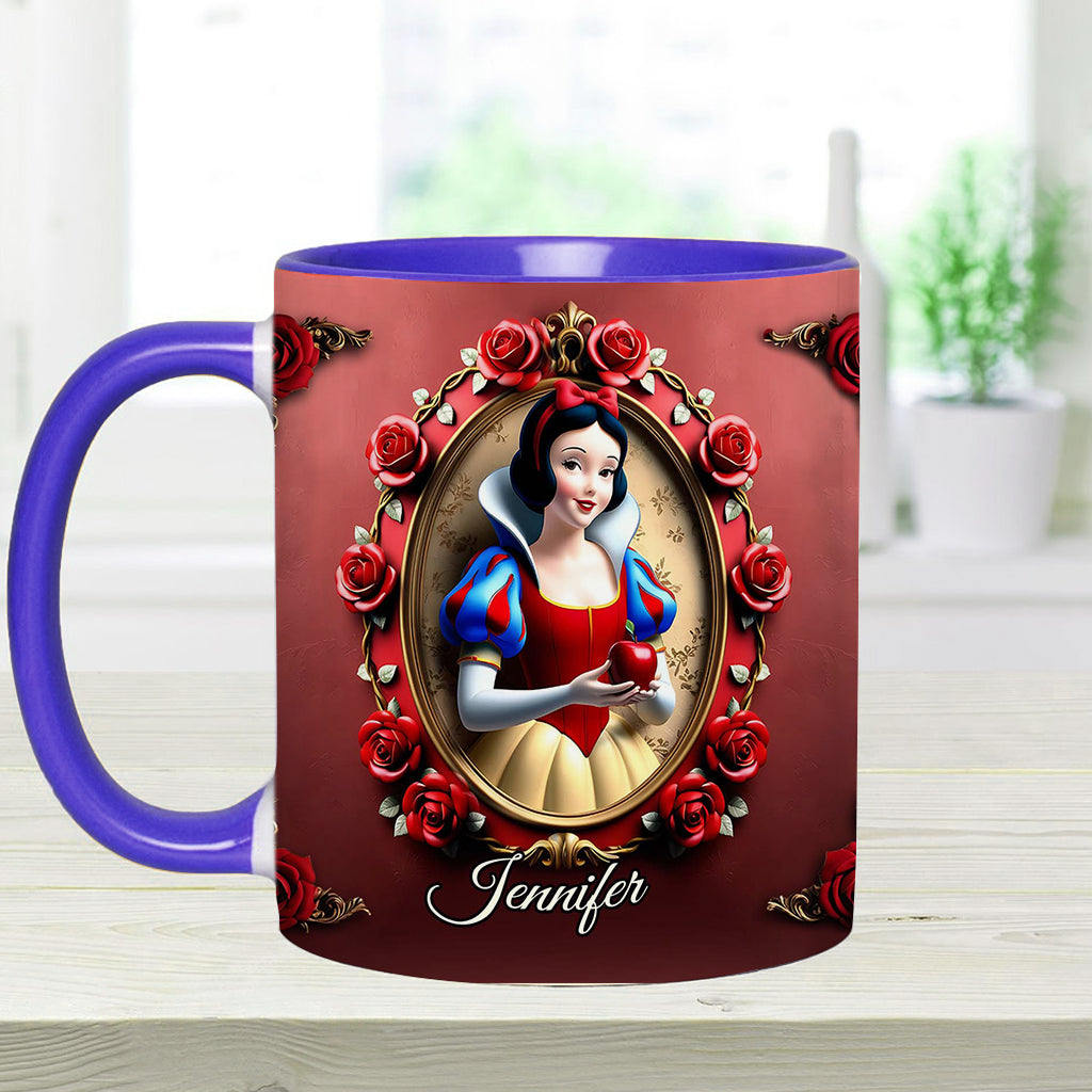Beautiful Princess - Personalized Mouse Accent Mug