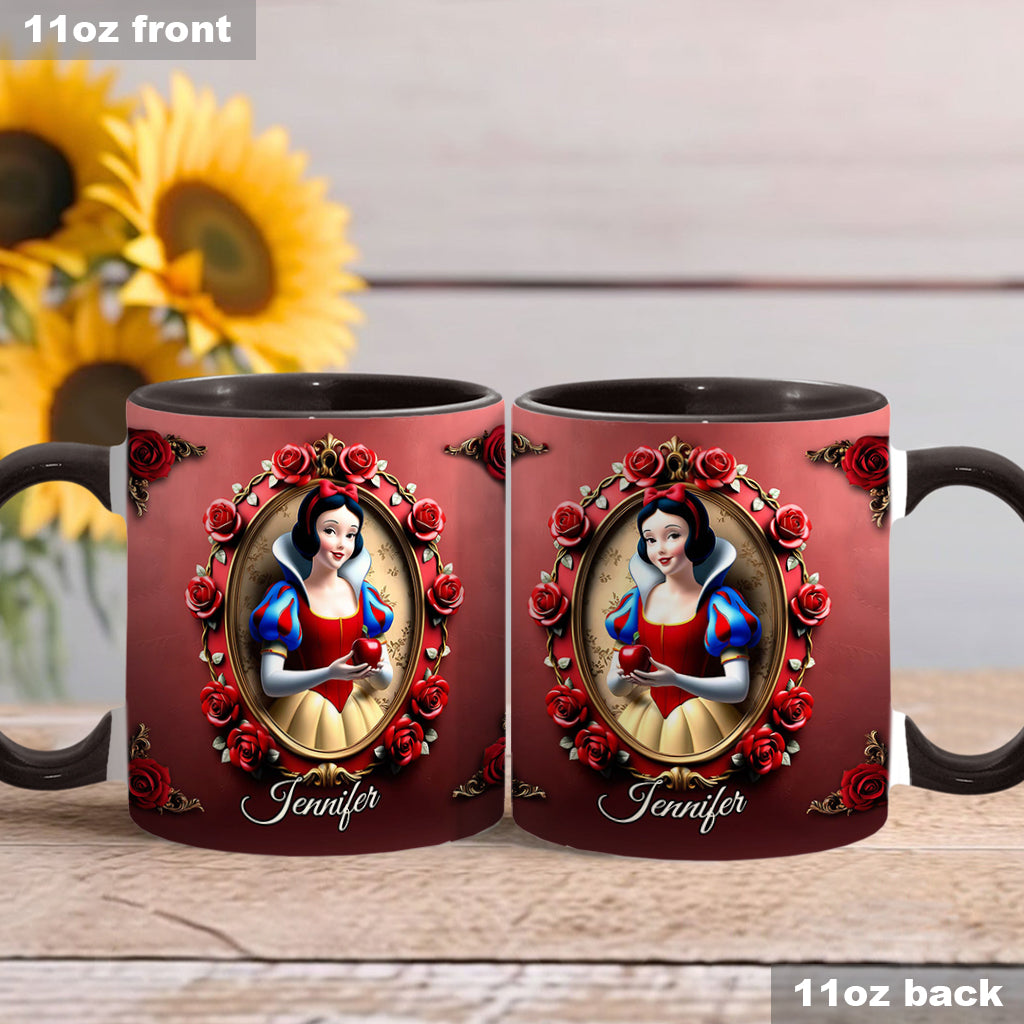 Beautiful Princess - Personalized Mouse Accent Mug