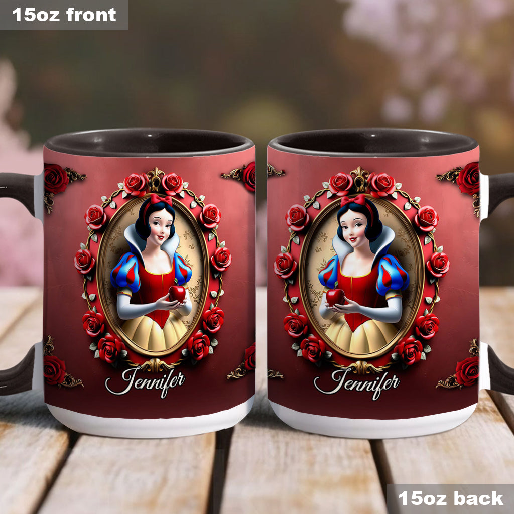 Beautiful Princess - Personalized Mouse Accent Mug