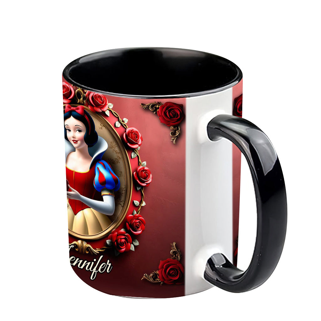 Beautiful Princess - Personalized Mouse Accent Mug