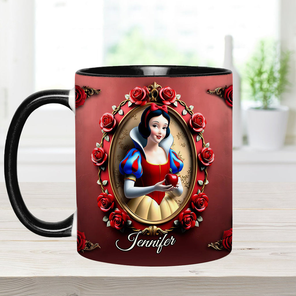 Beautiful Princess - Personalized Mouse Accent Mug