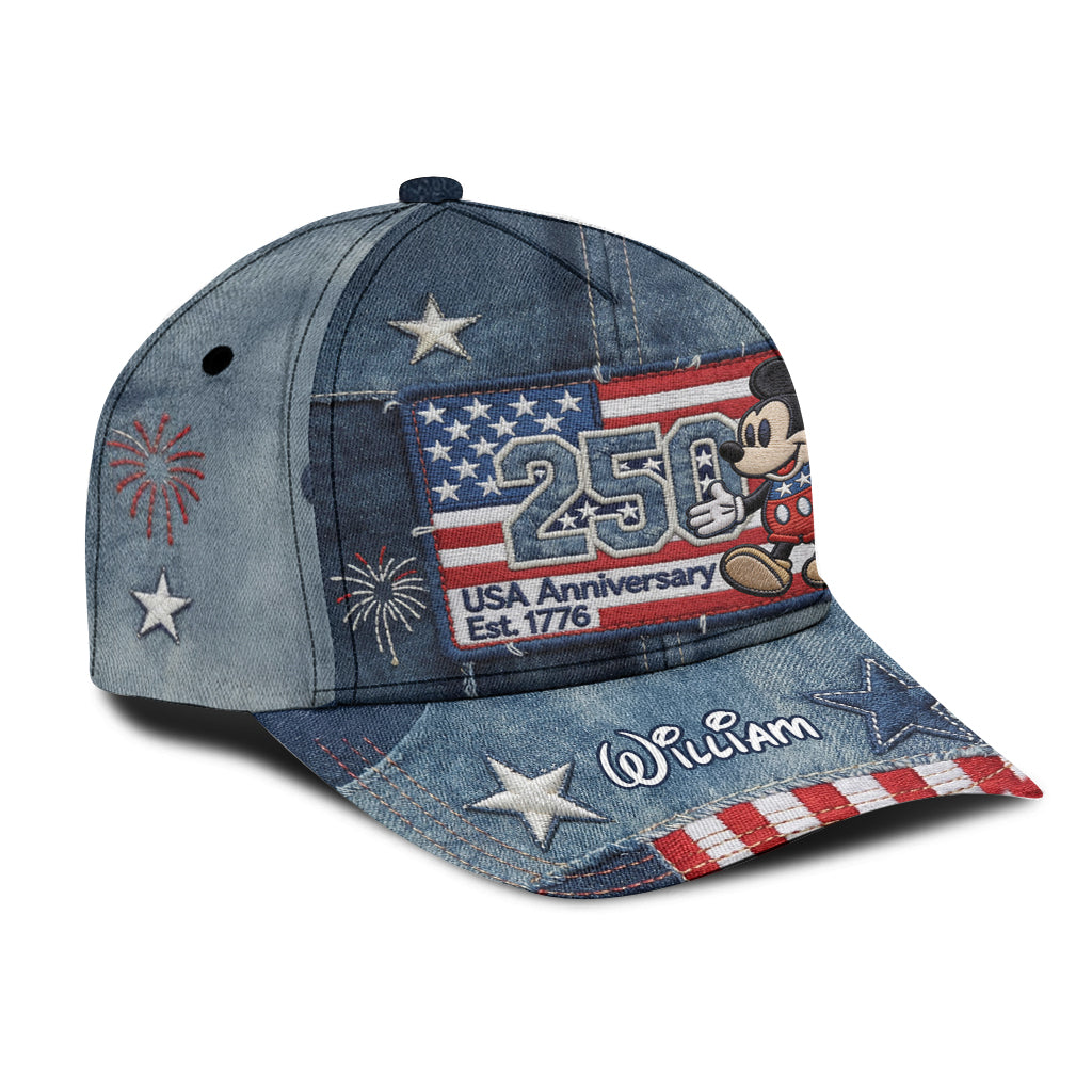 250th Anniversary - Personalized Mouse Classic Cap
