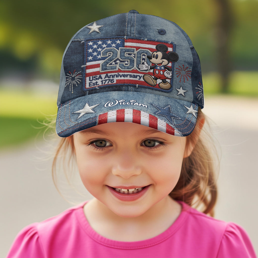 250th Anniversary - Personalized Mouse Classic Cap