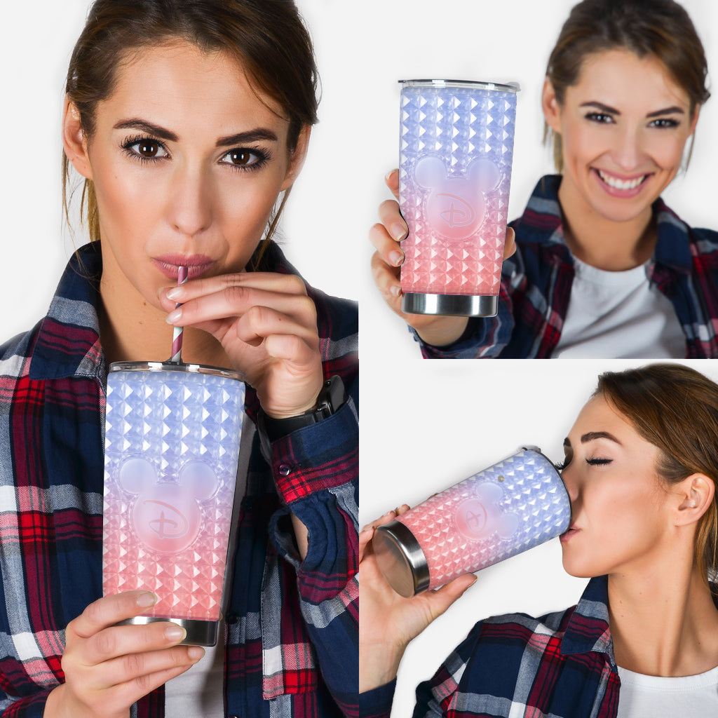Lovely Mouse Ears - Personalized Mouse Tumbler