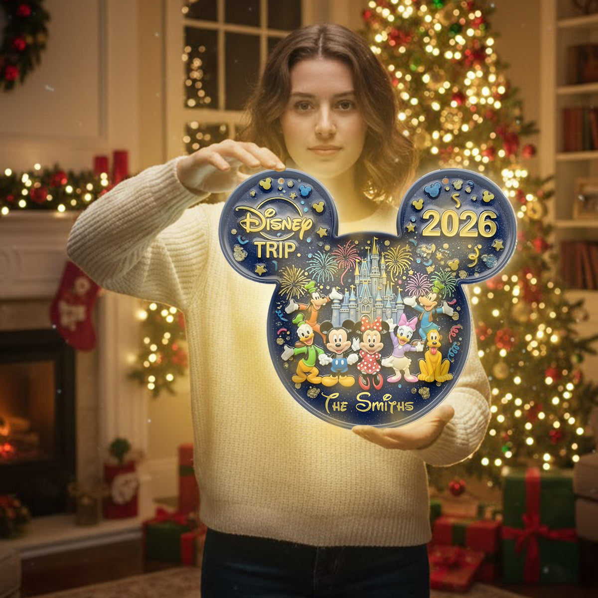 Magical Trips - Personalized Mouse LED Light Acrylic Sign