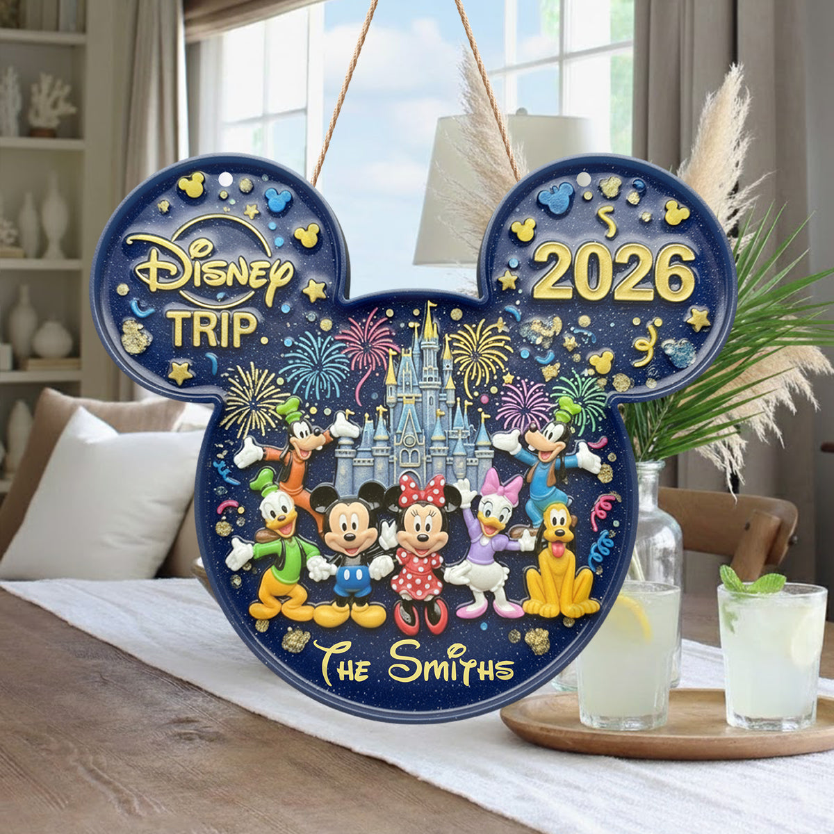 Magical Trips - Personalized Mouse LED Light Acrylic Sign