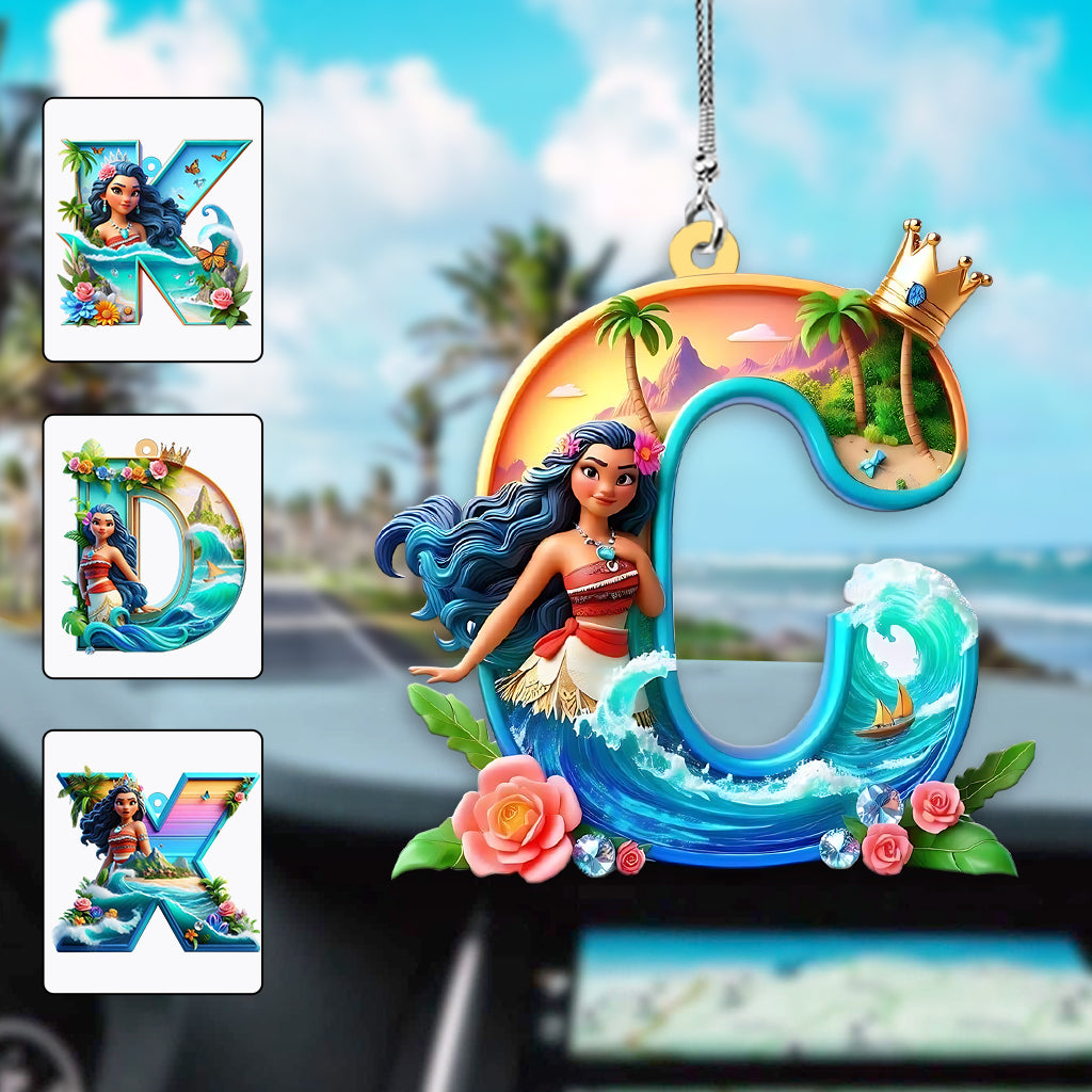 Sea Blossom - Personalized Mouse Car Ornament
