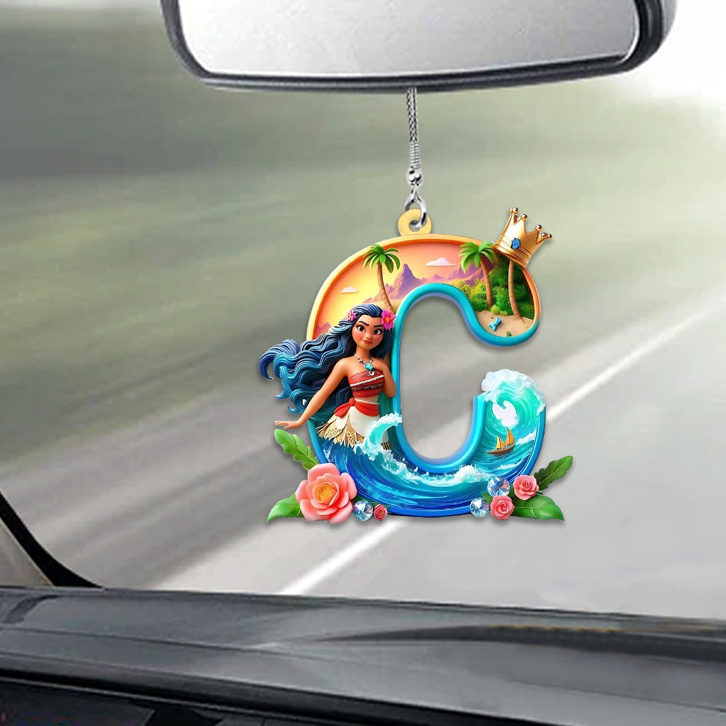 Sea Blossom - Personalized Mouse Car Ornament