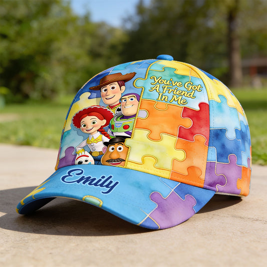 You've Got A Friend In Me - Personalized Autism Awareness Classic Cap