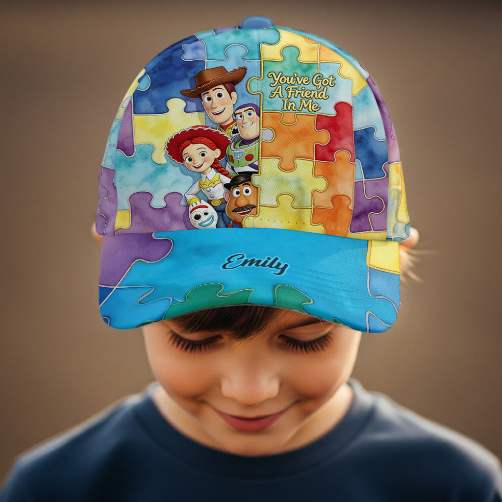 You've Got A Friend In Me - Personalized Autism Awareness Classic Cap
