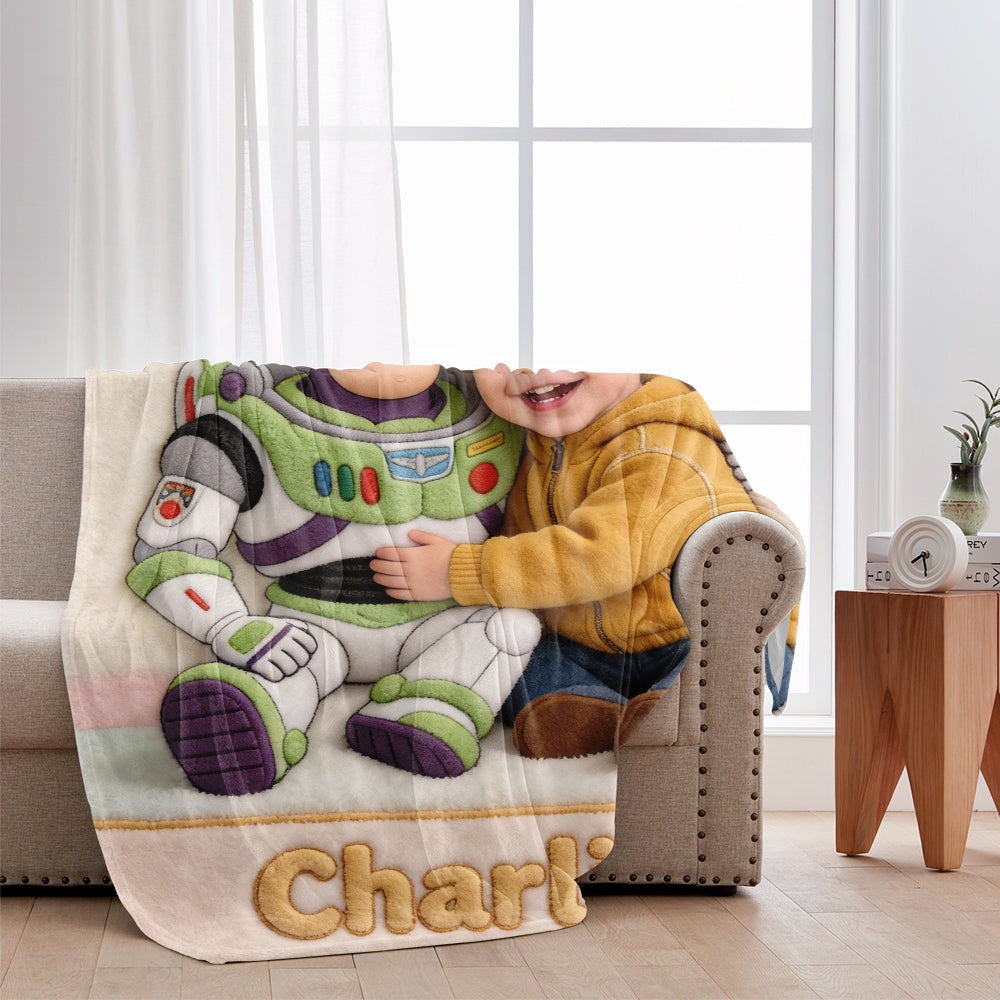 Toy Friends - Personalized Movie For Kids Blanket