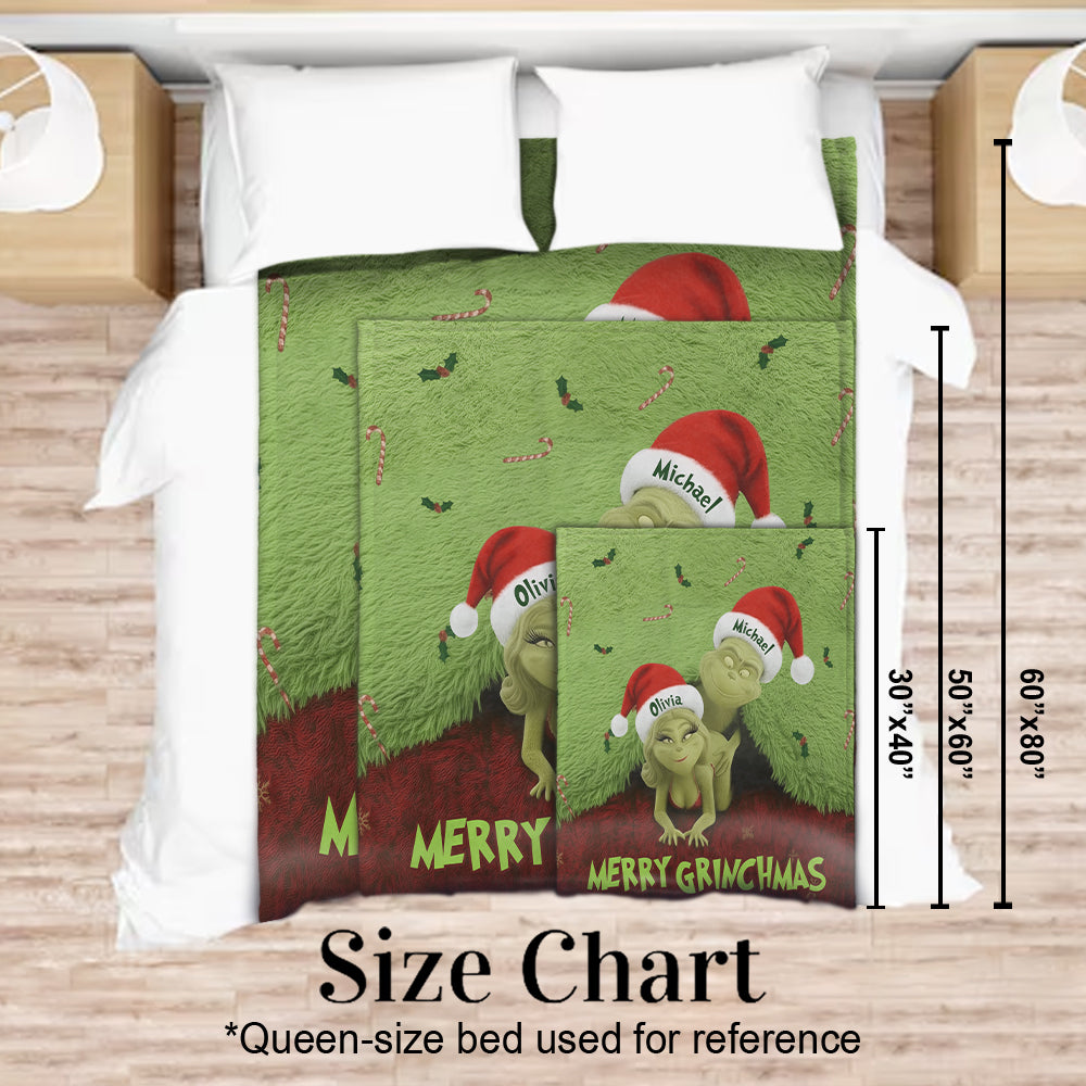 Favorite Thing To Do This Grinchmas - Personalized Stole Christmas Blanket