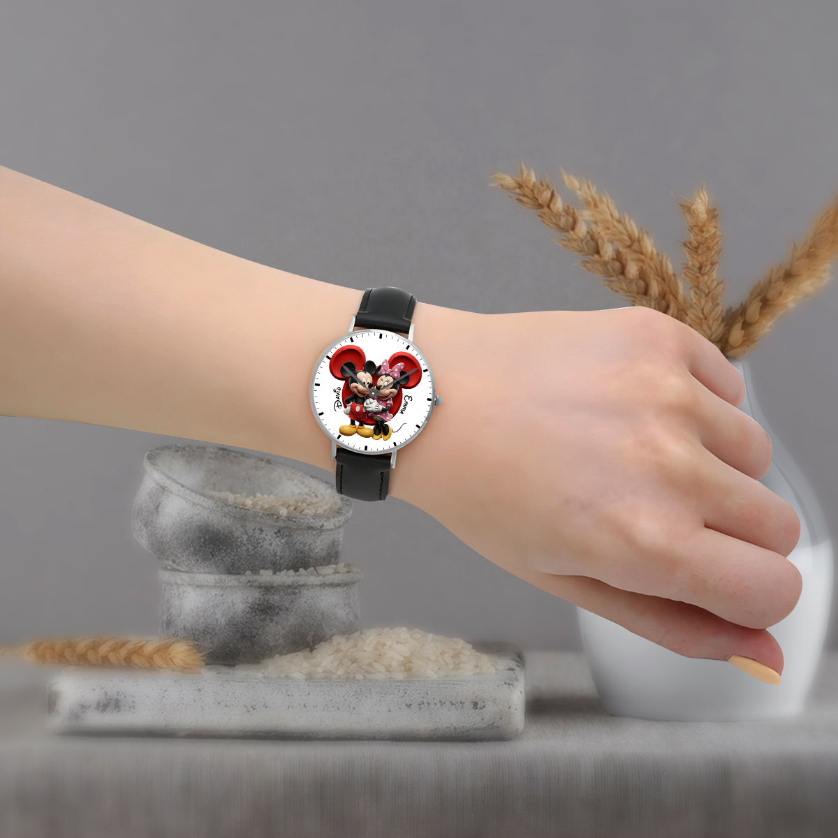 Couple Gift - Personalized Mouse Hand Watch