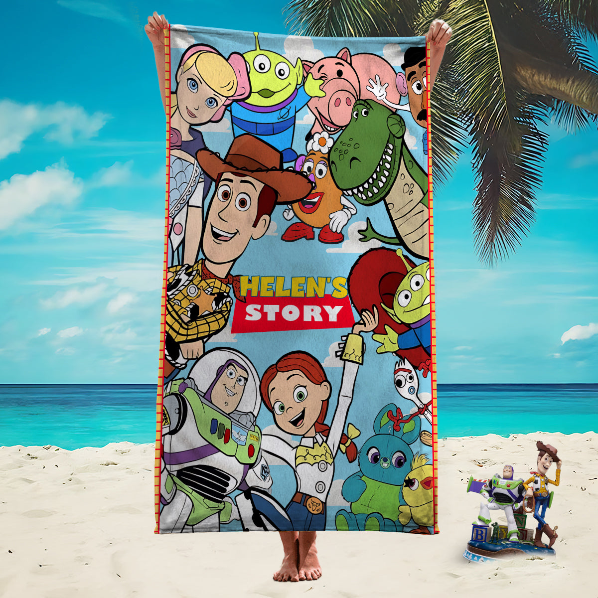My Story - Personalized Quick-dry Beach Towel/ Bath Towel