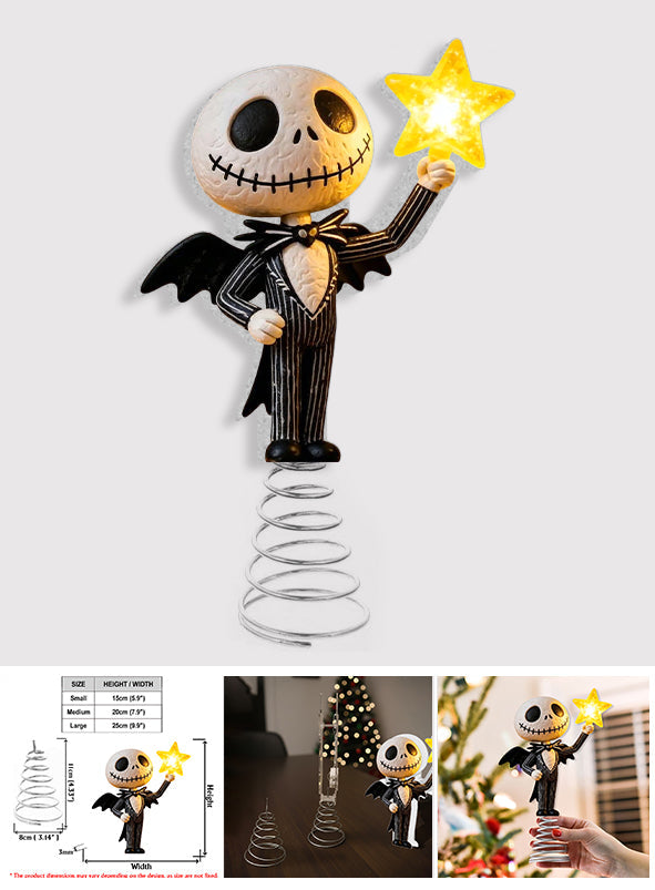 Merry Christmas - Nightmare LED Light Tree Topper