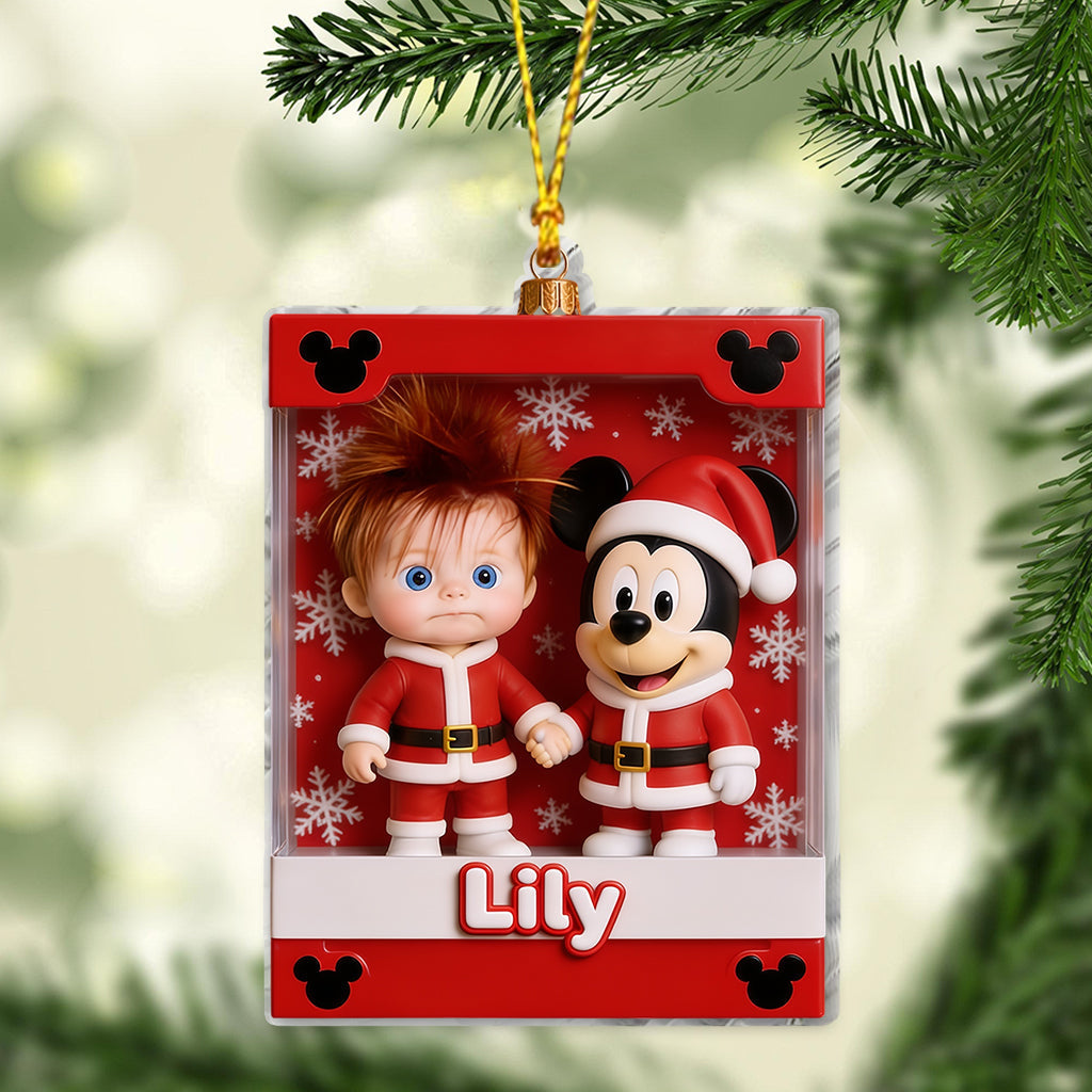 Christmas Gift for Kids - Personalized Kid Ornament