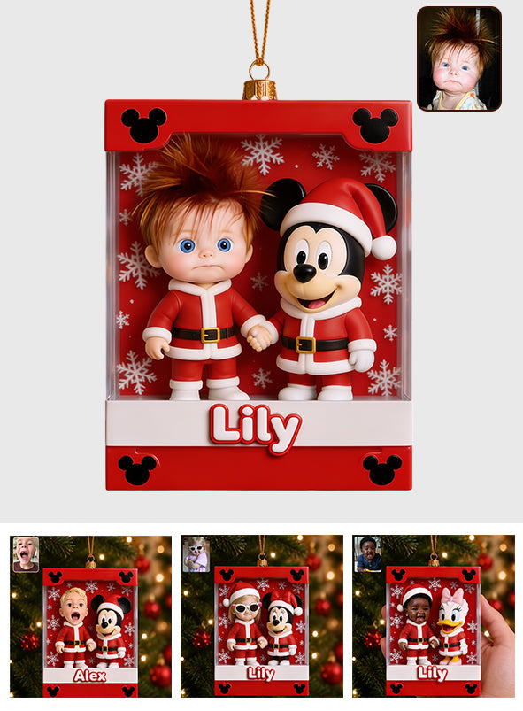 Christmas Gift for Kids - Personalized Kid Ornament