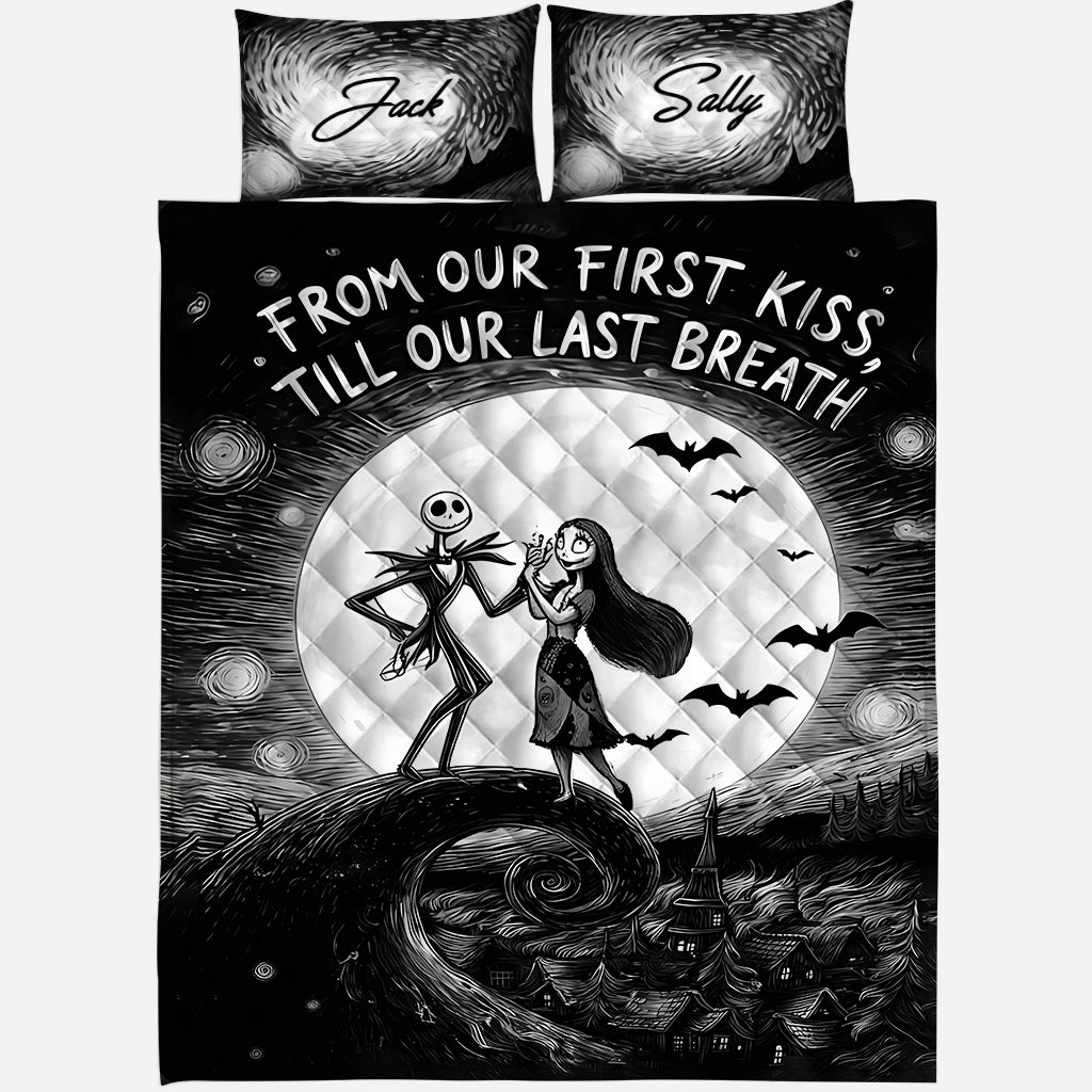 Starry Nightmare With You - Personalized Nightmare Quilt Set