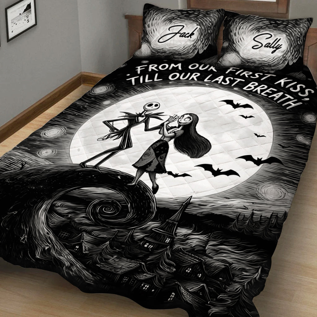 Starry Nightmare With You - Personalized Nightmare Quilt Set