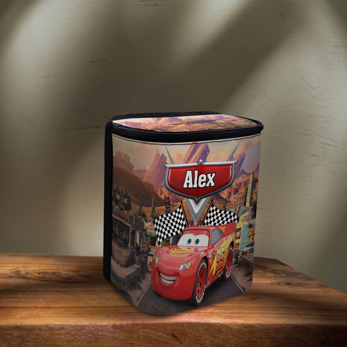 Faster Than Fast - Personalized Cars Portable Car Trash Can/ Organizer