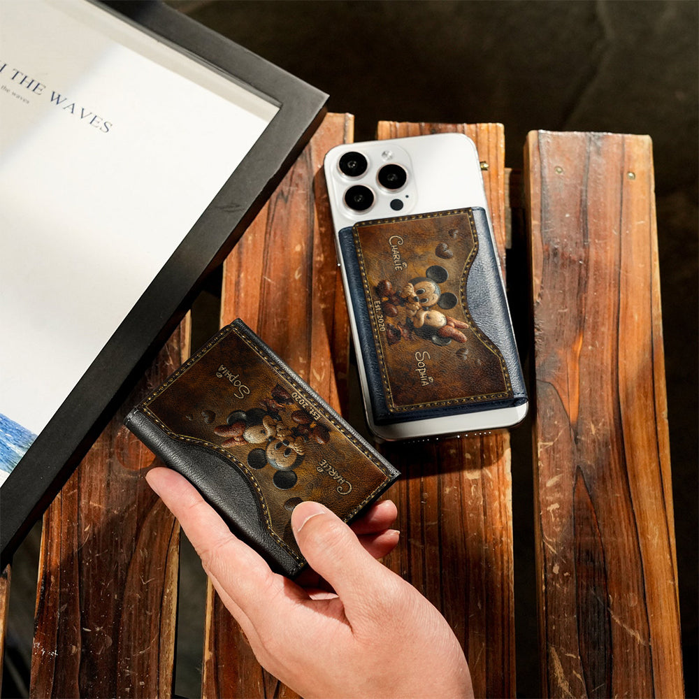 Magical Love - Personalized Mouse Magsafe Wallet