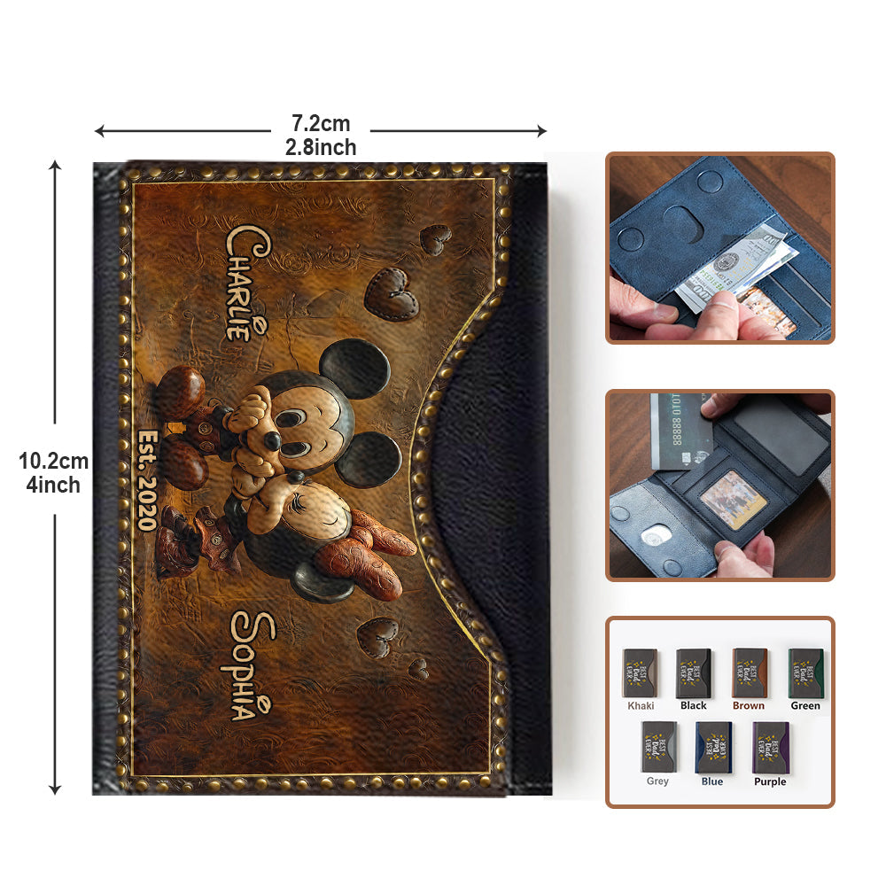 Magical Love - Personalized Mouse Magsafe Wallet