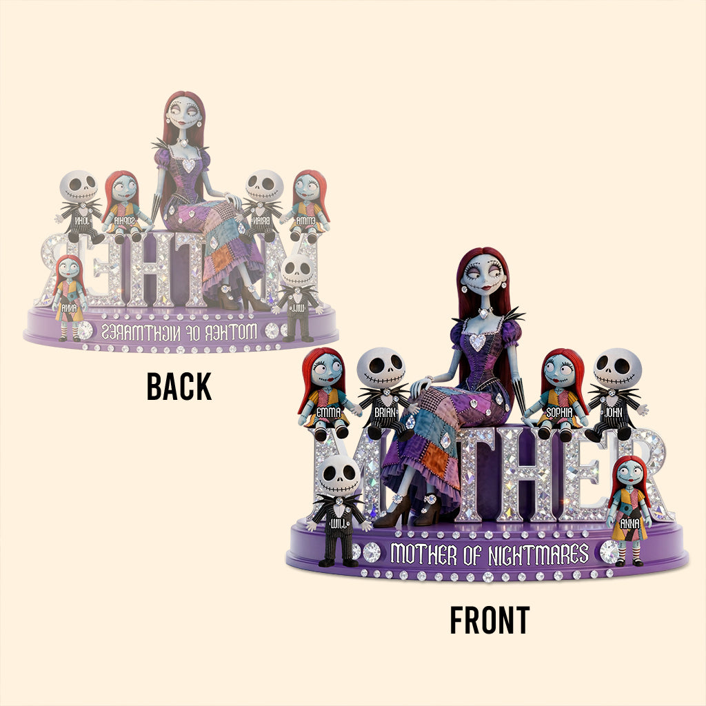 Mother Of Nightmares - Personalized Nightmare Custom Shaped Acrylic Plaque