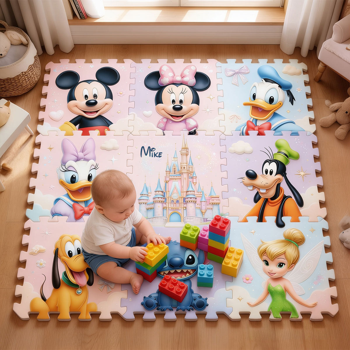 Magical Time - Personalized Dream Trip Foam Puzzle Mat