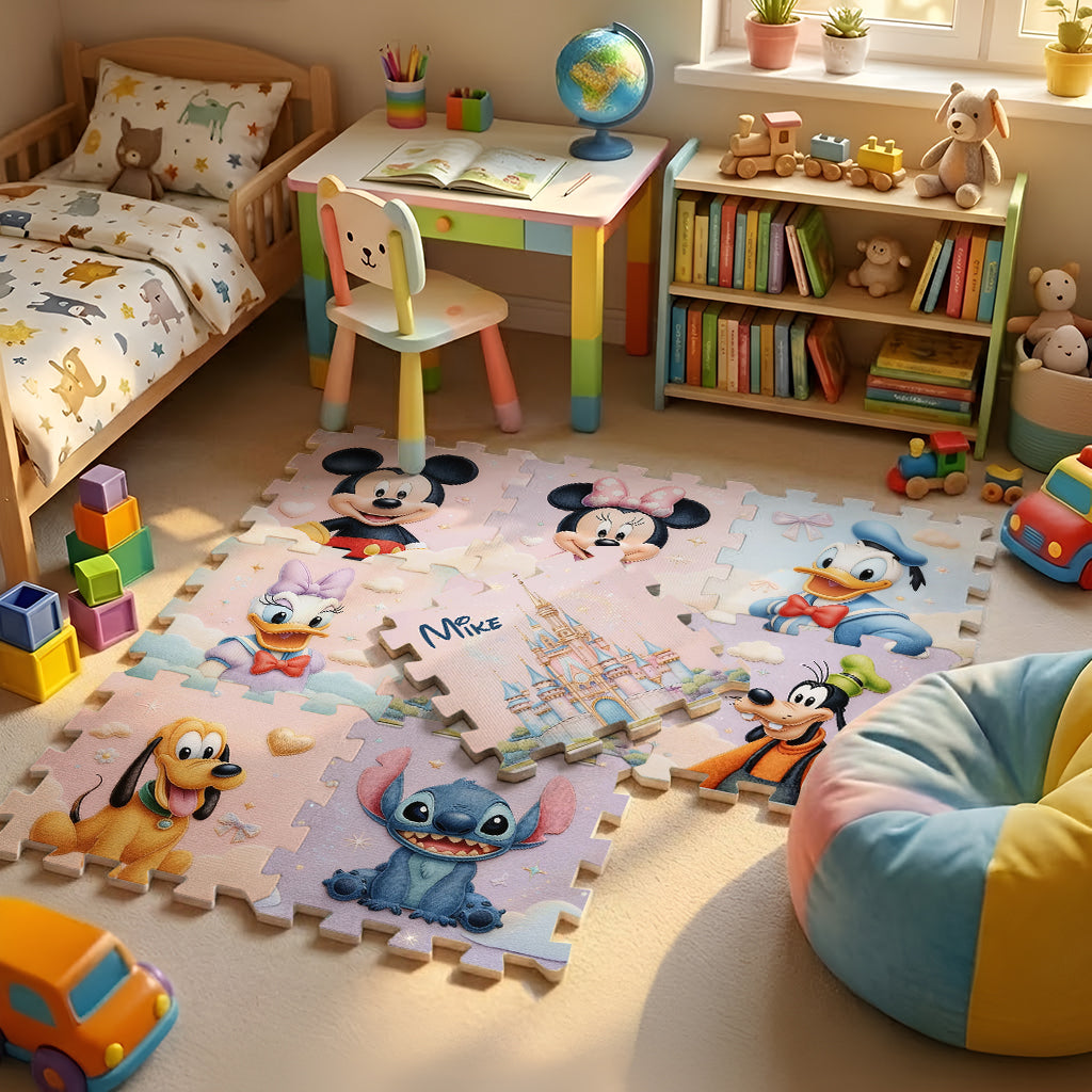 Magical Time - Personalized Dream Trip Foam Puzzle Mat