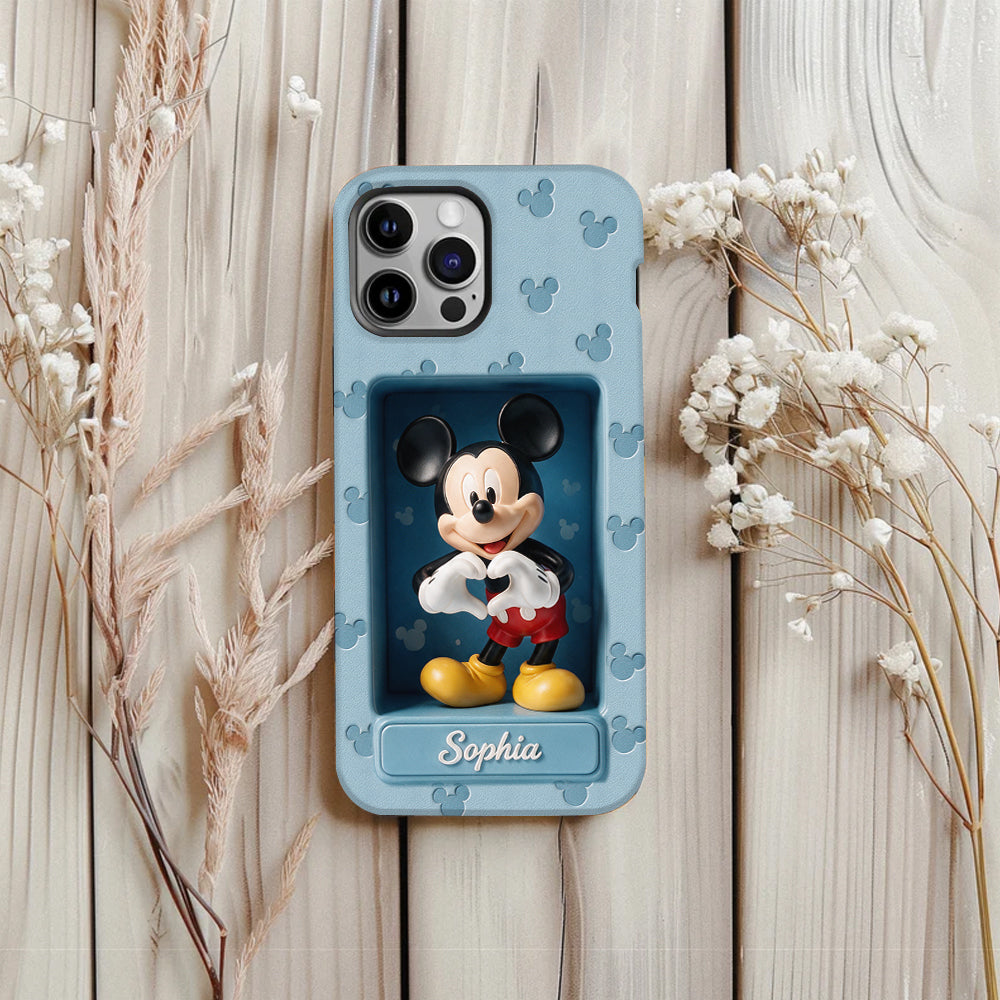 Magical Friends - Personalized Mouse Full Print Phone Case