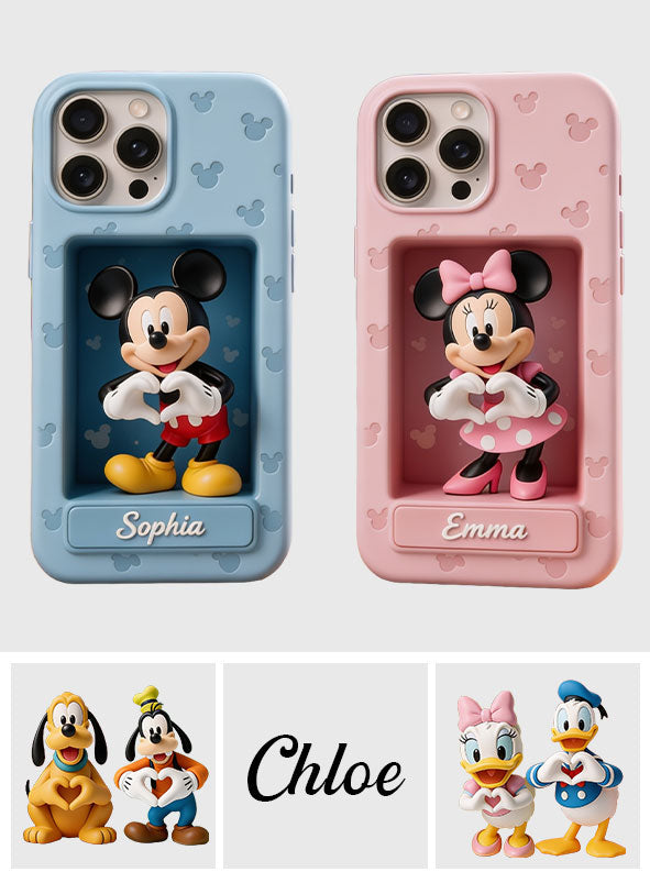 Magical Friends - Personalized Mouse Full Print Phone Case