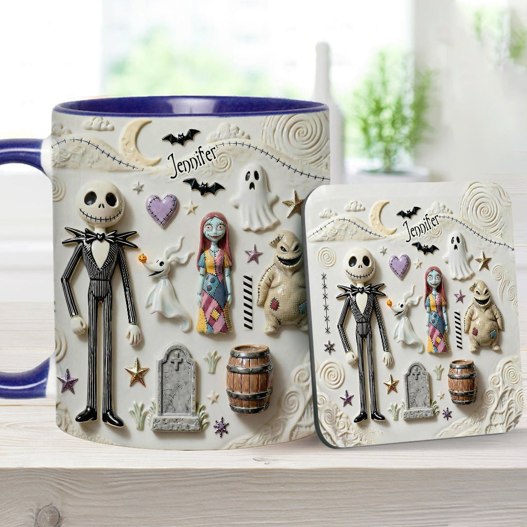 Love Nightmares - Personalized Nightmare Accent Mug & Coaster