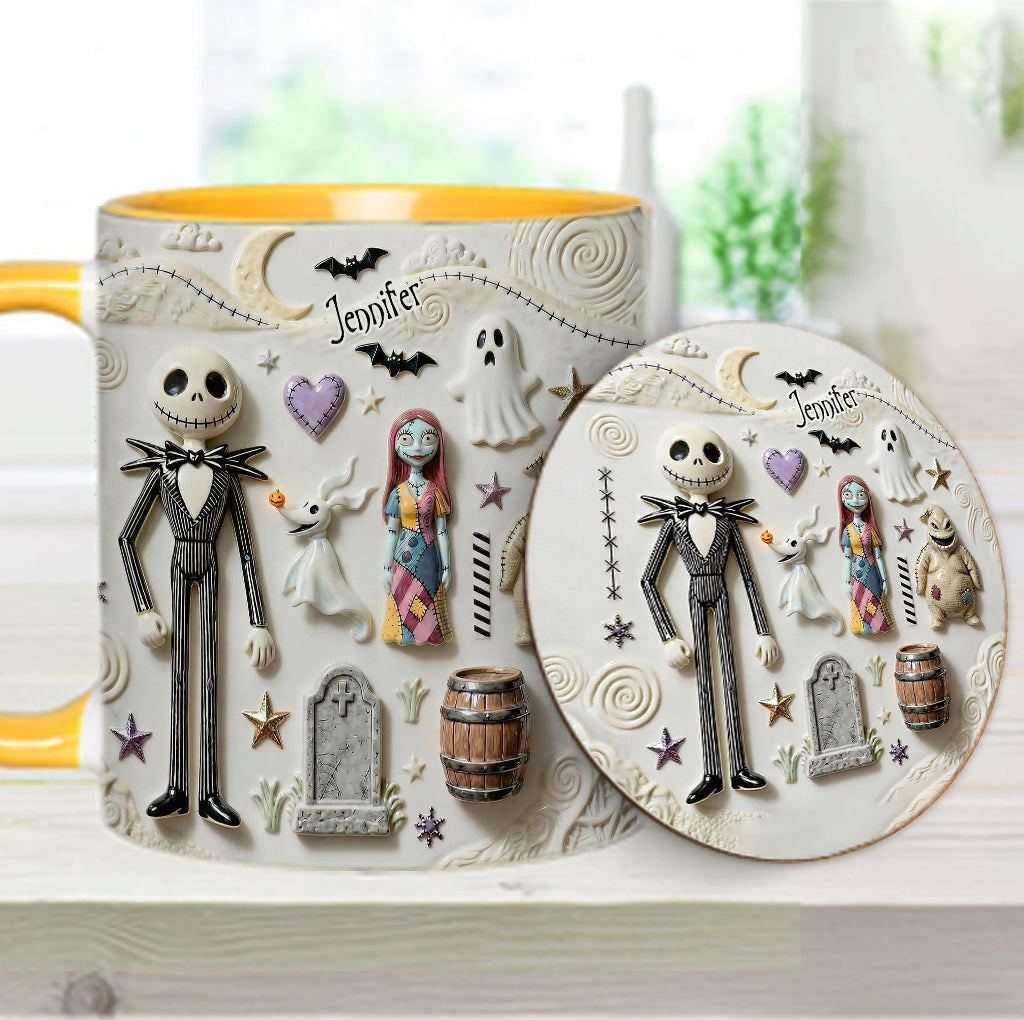 Love Nightmares - Personalized Nightmare Accent Mug & Coaster