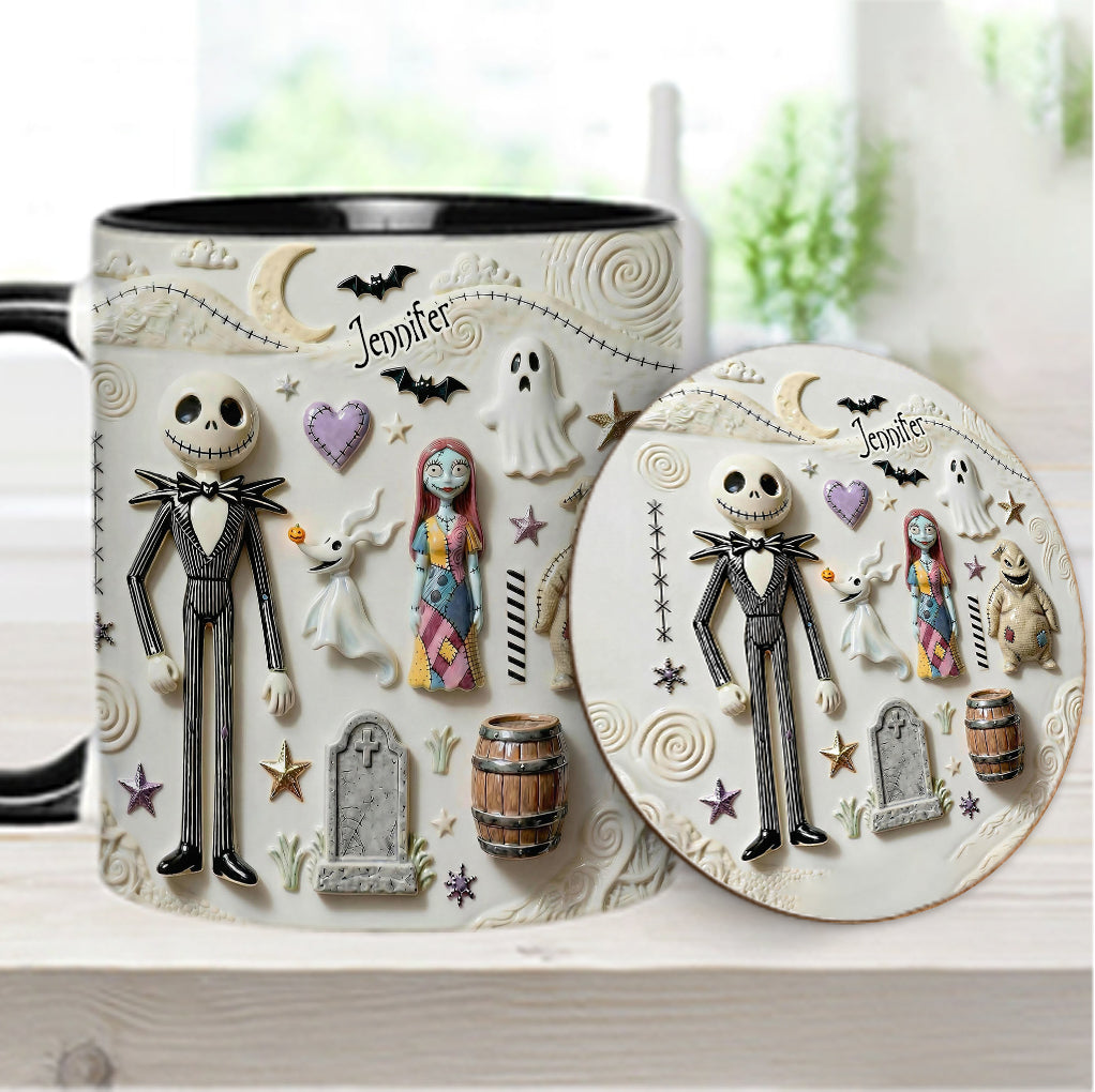 Love Nightmares - Personalized Nightmare Accent Mug & Coaster
