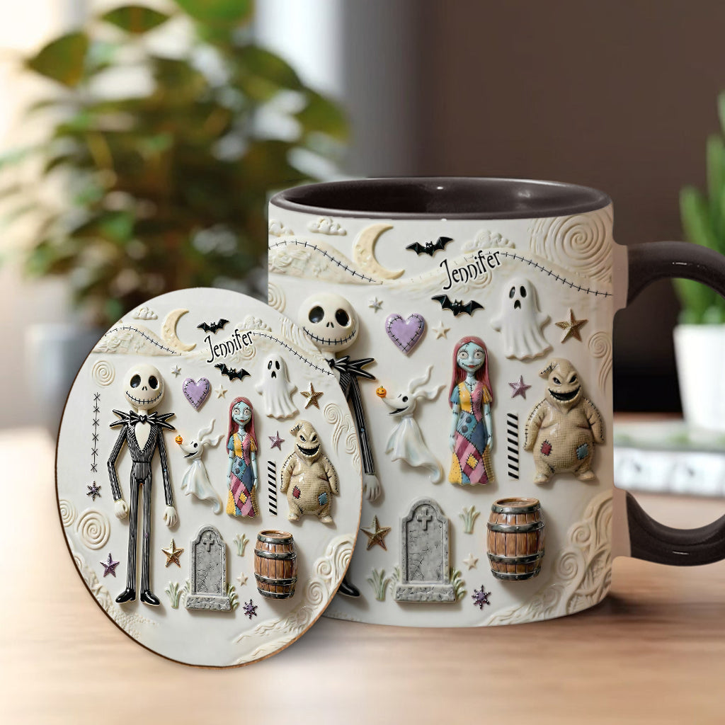 Love Nightmares - Personalized Nightmare Accent Mug & Coaster