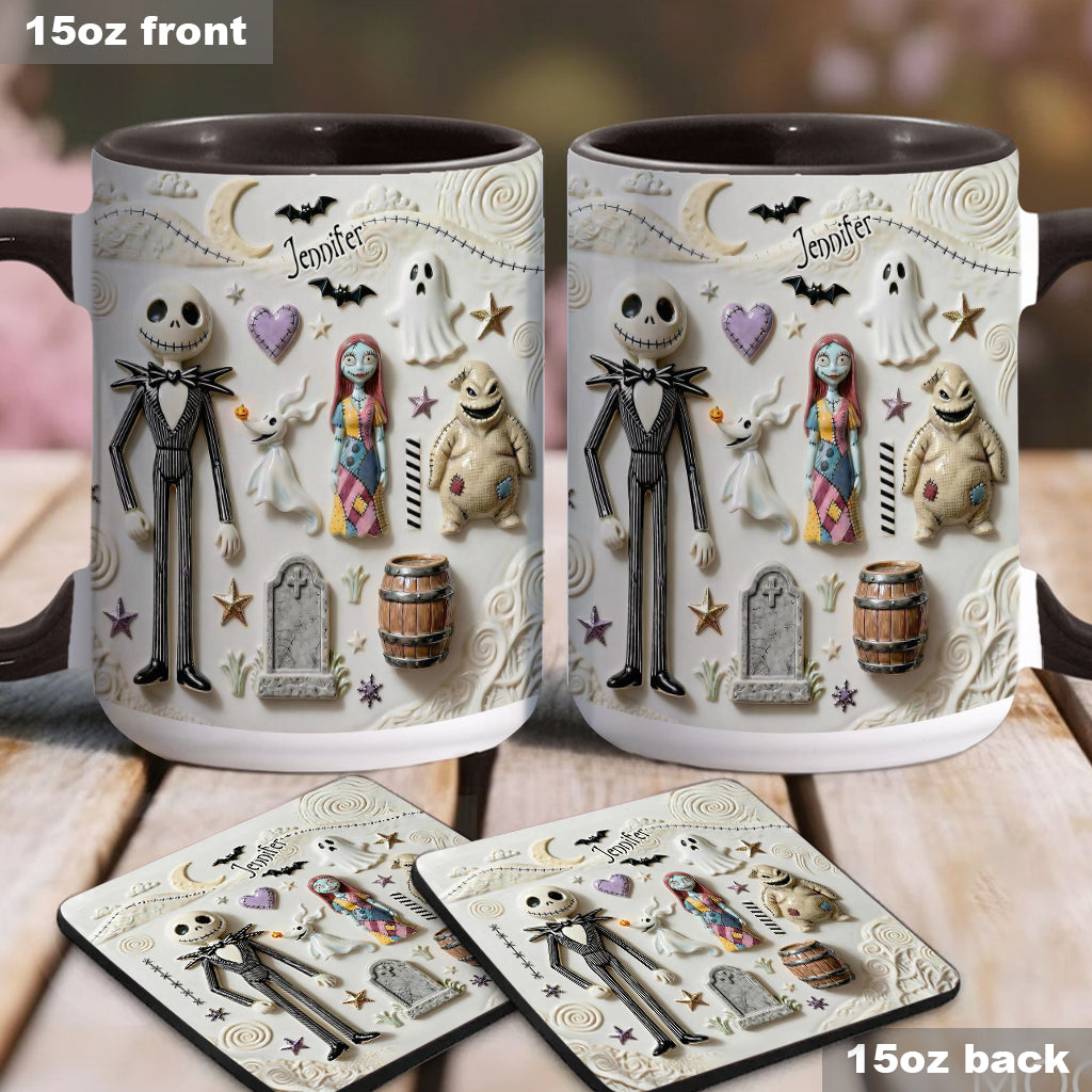 Love Nightmares - Personalized Nightmare Accent Mug & Coaster