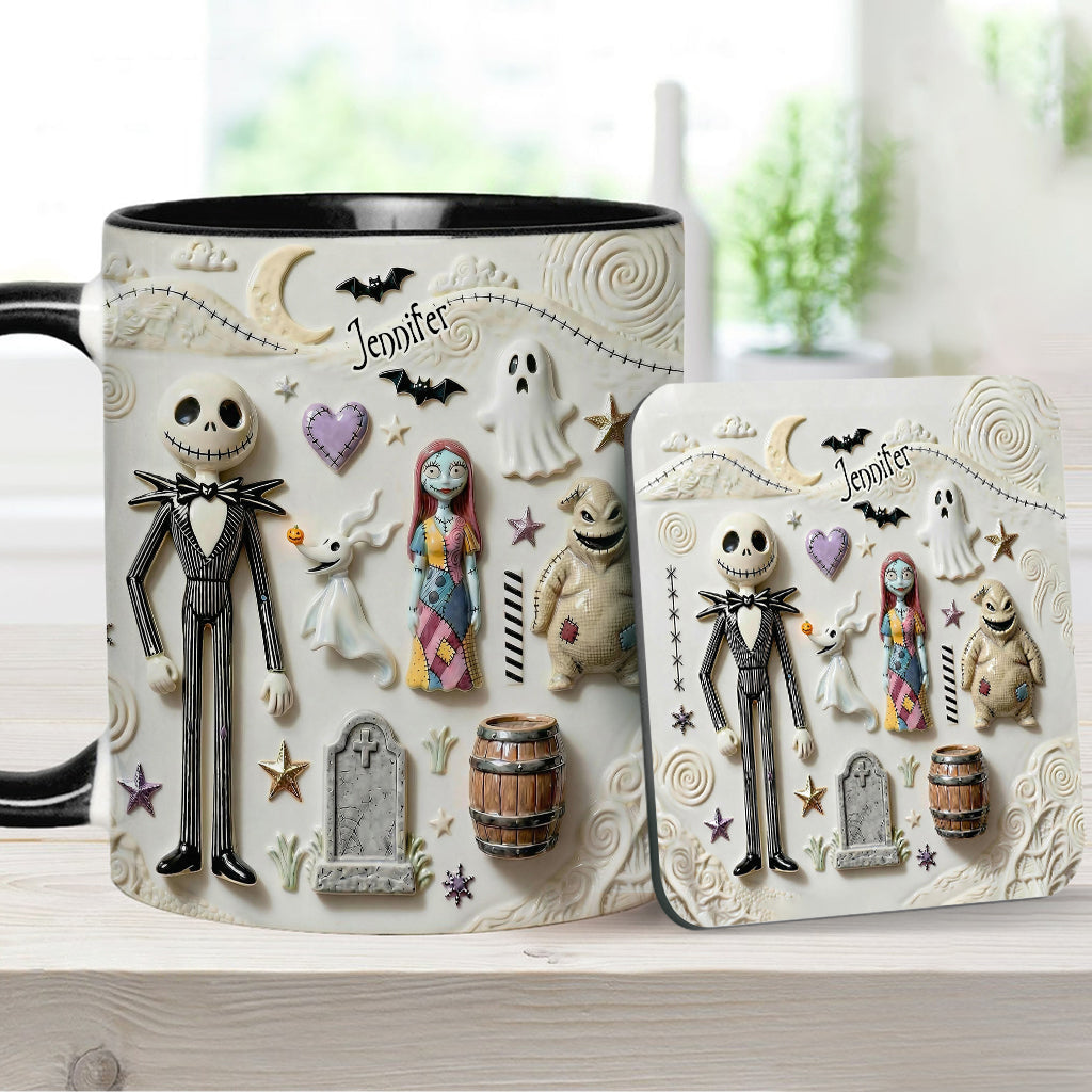 Love Nightmares - Personalized Nightmare Accent Mug & Coaster