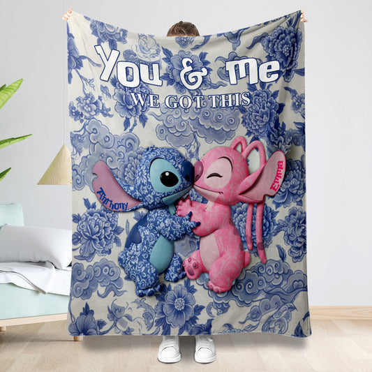 I Love You - Personalized Ohana Blanket