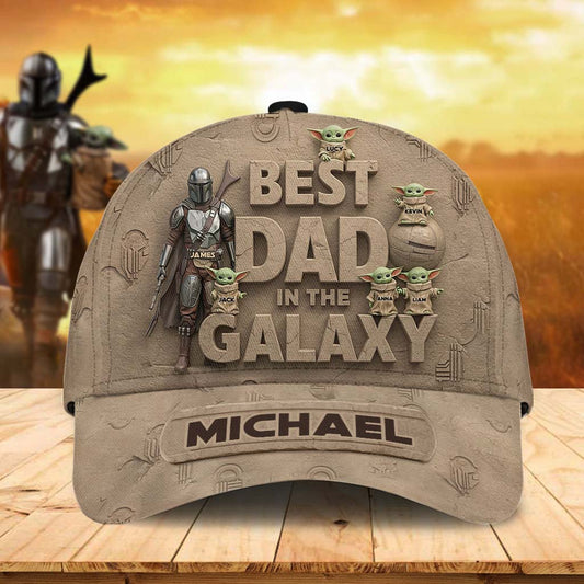 Best Dad In The Galaxy - Personalized The Force Classic Cap