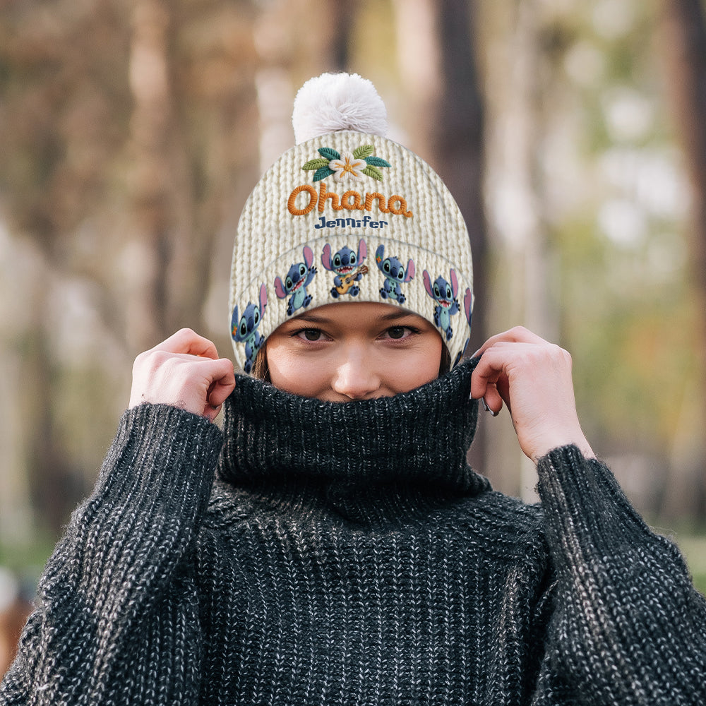 Ohana - Personalized Ohana Beanie Hat