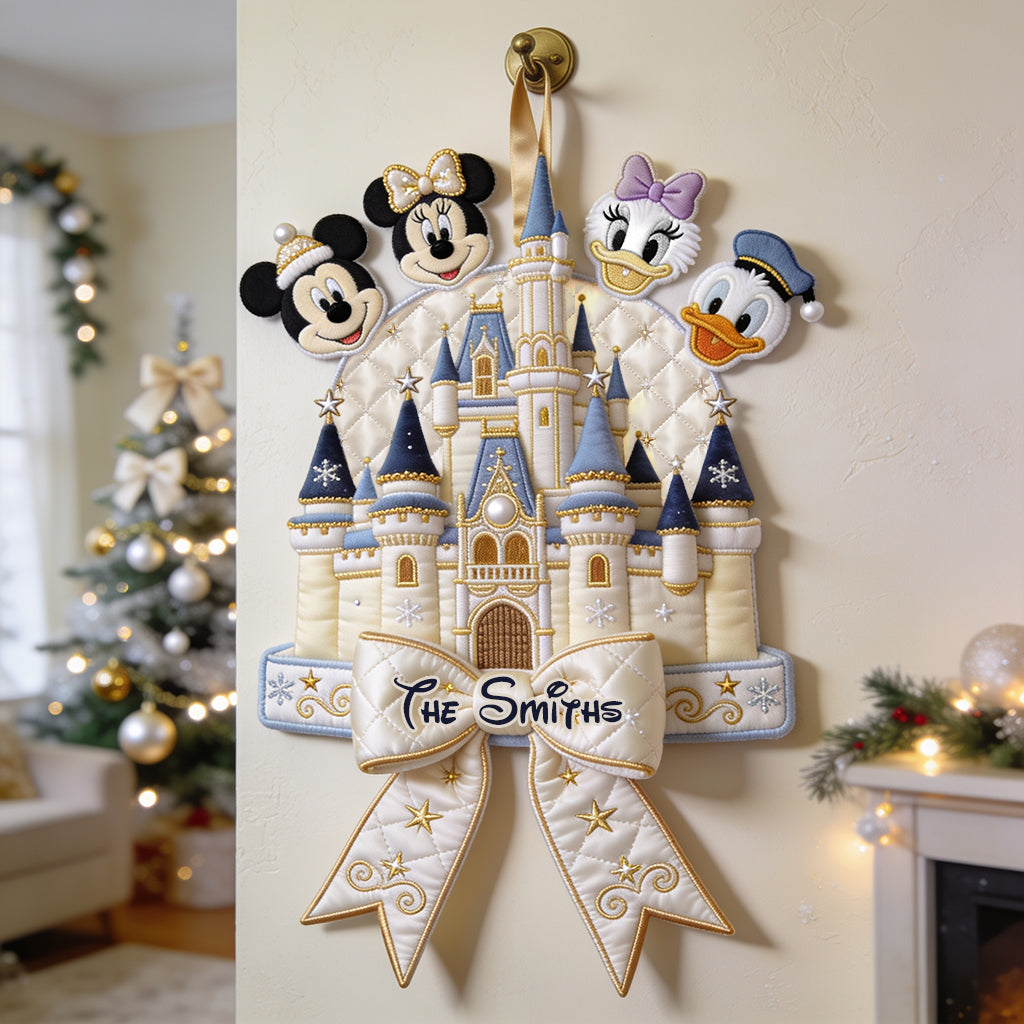 Magical Season - Personalized Dream Trip Quilted Door Hanger