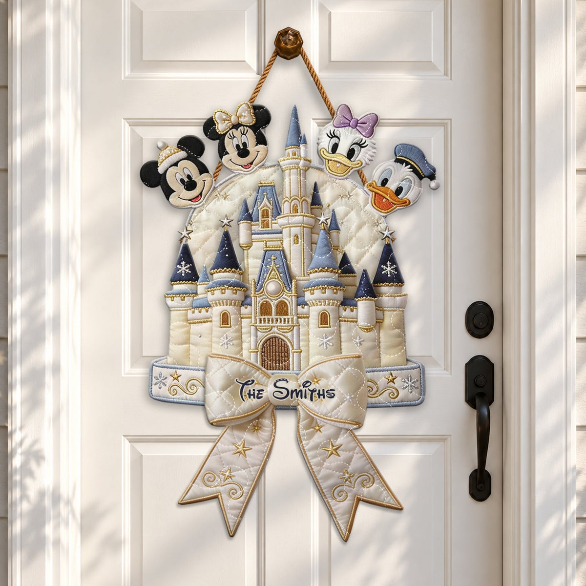 Magical Season - Personalized Dream Trip Quilted Door Hanger