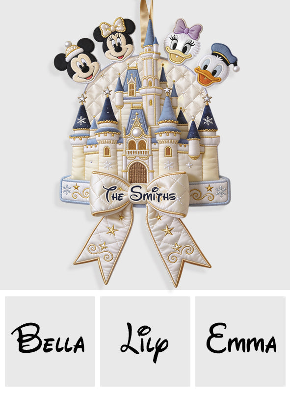 Magical Season - Personalized Dream Trip Quilted Door Hanger