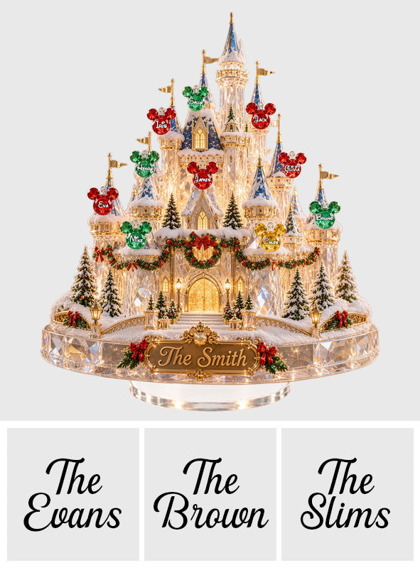 What A Magical Year - Personalized Mouse Light Up Standee With Charms