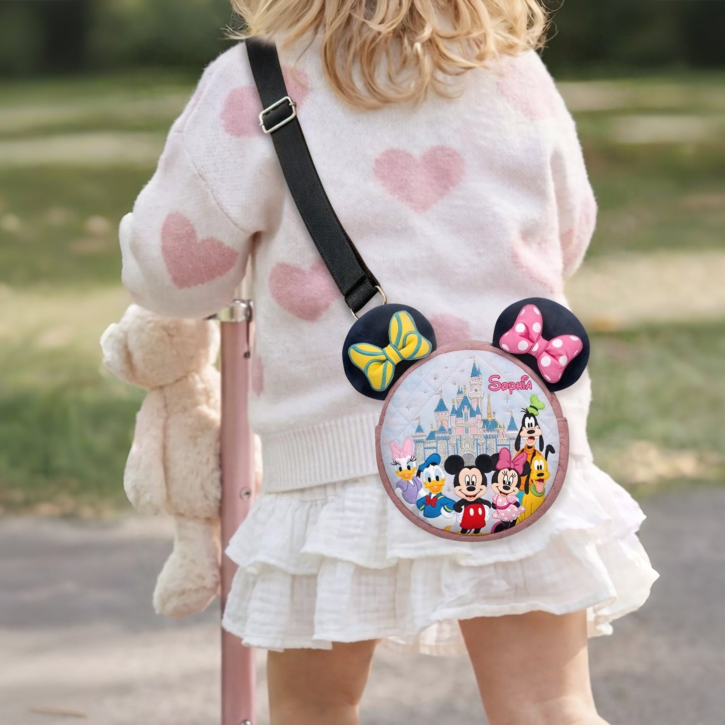 Magical Friend - Personalized Mouse Plush Crossbag