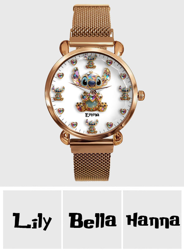 Ohana Means Family - Personalized Ohana Women Hand Watch