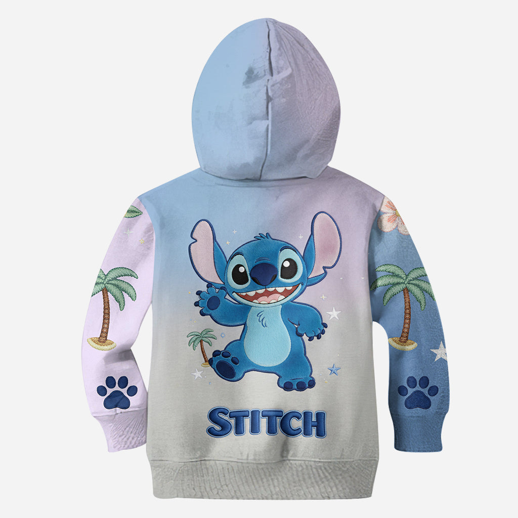 Blue Ohana - Personalized Ohana Hoodie and Leggings