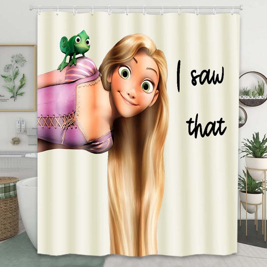 I Saw You - Mouse Shower Curtain